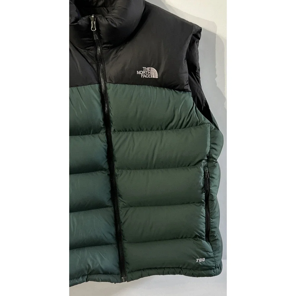 Mens Vintage The North Face Nuptse 2 700 Goose Down Puffer Vest Sz XL